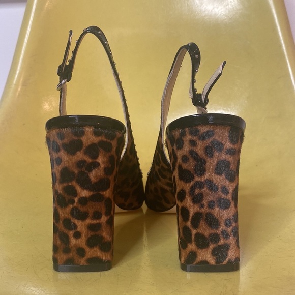 Marc Fisher Faux Cheetah Hair Slingback Heel - Picture 4 of 11